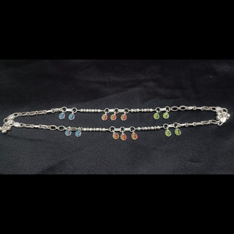 Simple & Sophisticated 42.2g Silver Anklet – Adjustable & Lightweight - Image 2