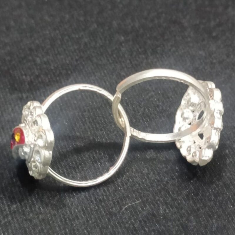 Silver toe ring - Image 4