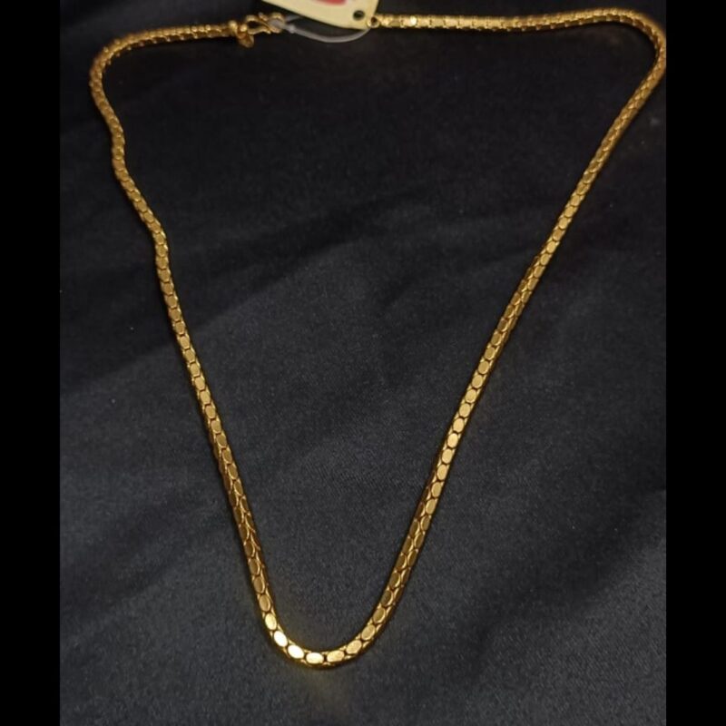 Sophisticated One Gram Gold-Plated Chain