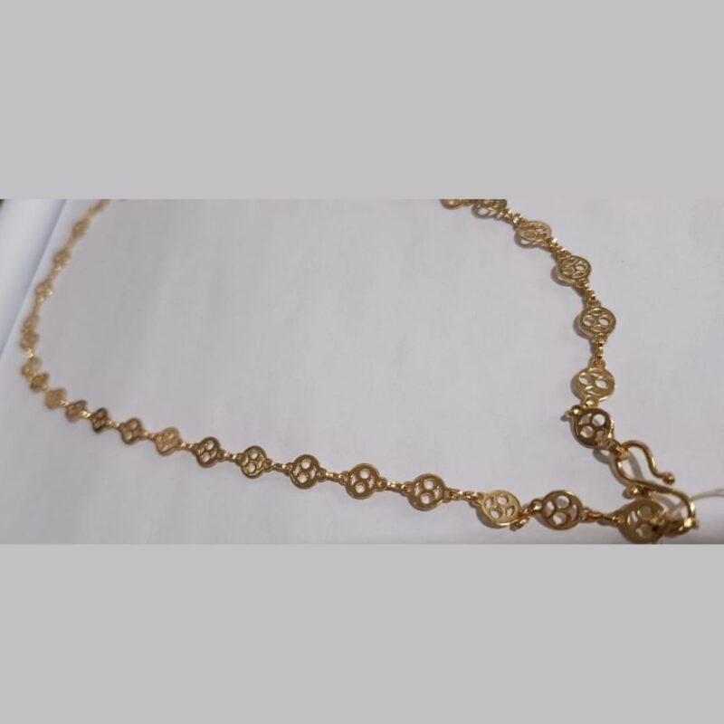 Sophisticated One Gram Gold-Plated Chain - Image 4