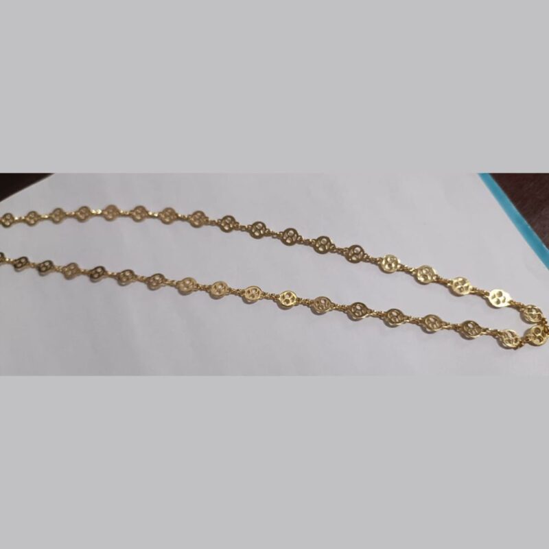 Sophisticated One Gram Gold-Plated Chain - Image 2