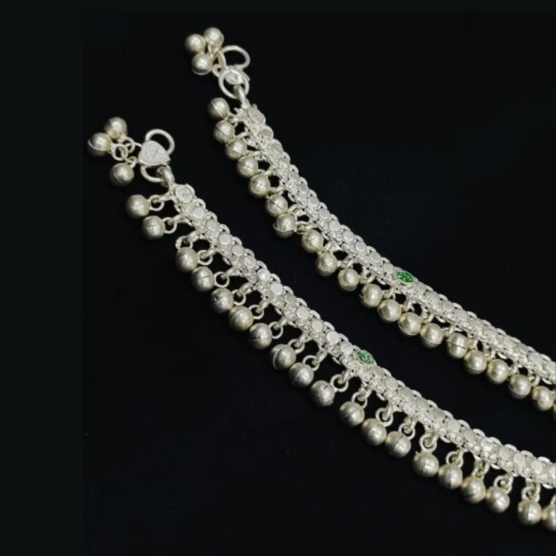 Signature 72.9g Sterling Silver Anklet – The Ultimate Layering Piece (OKSLP017) - Image 2