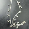 Enchanted Filigree Anklet – 28.1g of Woven Silver Dreams (OKSLP030)