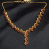 Elegant Necklace for Women – Trendy Gold/Silver Plated Statement Jewelry with Stunning Gemstone Charm