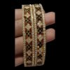Glistening Gold Plated Bangles - Stone Studded Elegance for Every Outfit!
