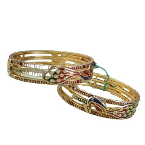 1 Gram Gold Plated Bangles for Women