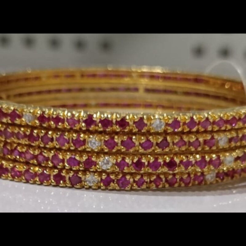Bridal & Party Wear Gold Plated Bangles – Shine Like Royalty!