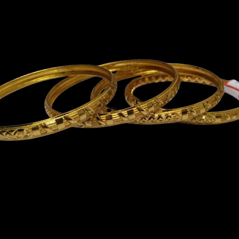 1 Gram Gold Plated Bangles – Elegant & Affordable Fashion Jewelry - Image 2