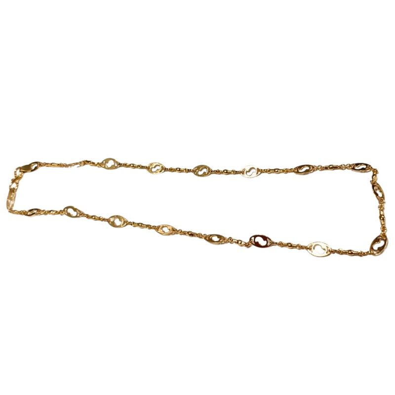 1 Gram Gold Plated Chain – Premium Electroplated Necklace for Men & Women - Image 5