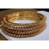 1 Gram Gold Plated Bangles for Women – Elegant & Lightweight Stackable Bracelets