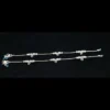 Trendy Sterling Silver Anklet for Women – Everyday Elegance, 31.4g (OKSLP014)