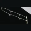Artisan 35.8g Silver Anklet – Handcrafted Grace & Sophistication (OKSLP016)