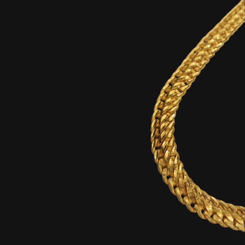 Men’s Heavy-Duty Cuban Link Chain – 10MM Thick Gold/Silver Plated Hip-Hop Necklace - Image 3