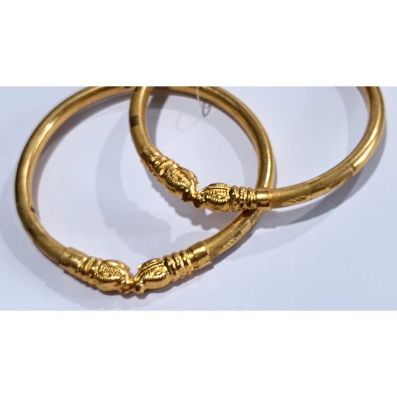 1 Gram Gold Plated Bangles for Women – Elegant & Lightweight - Image 4