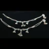 Elegant Sterling Silver Anklet for Women – Sleek & Shiny, 47.5g(OKSLP003)