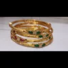 Chic Stone-Studded Bangles – Trendy Glam for Every Occasion