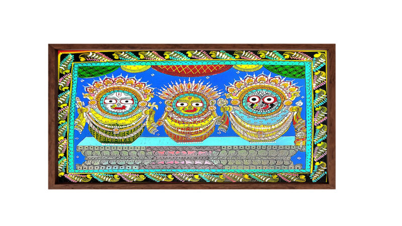 Divine Narratives: The Sacred Art of Jagannath Patachitra