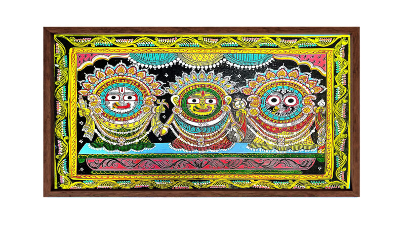 Divine Trio: Jagannath, Balabhadra & Subhadra
