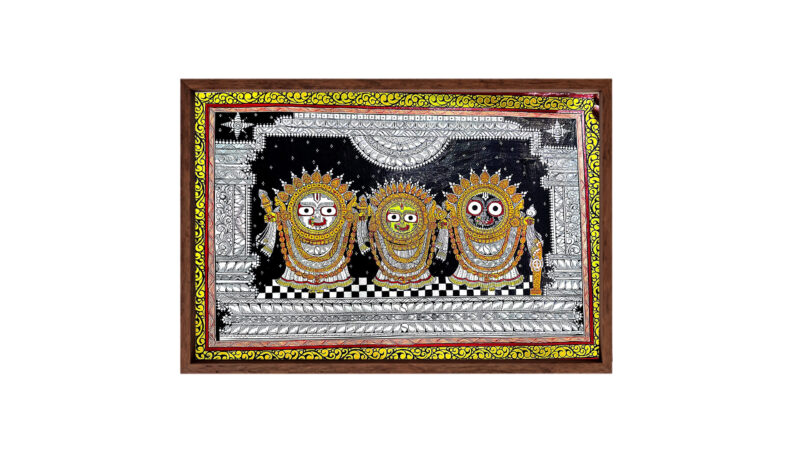 Divine Trio: Jagannath, Balabhadra & Subhadra