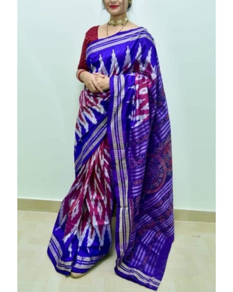 Purely Traditional Pasapali Print Saree