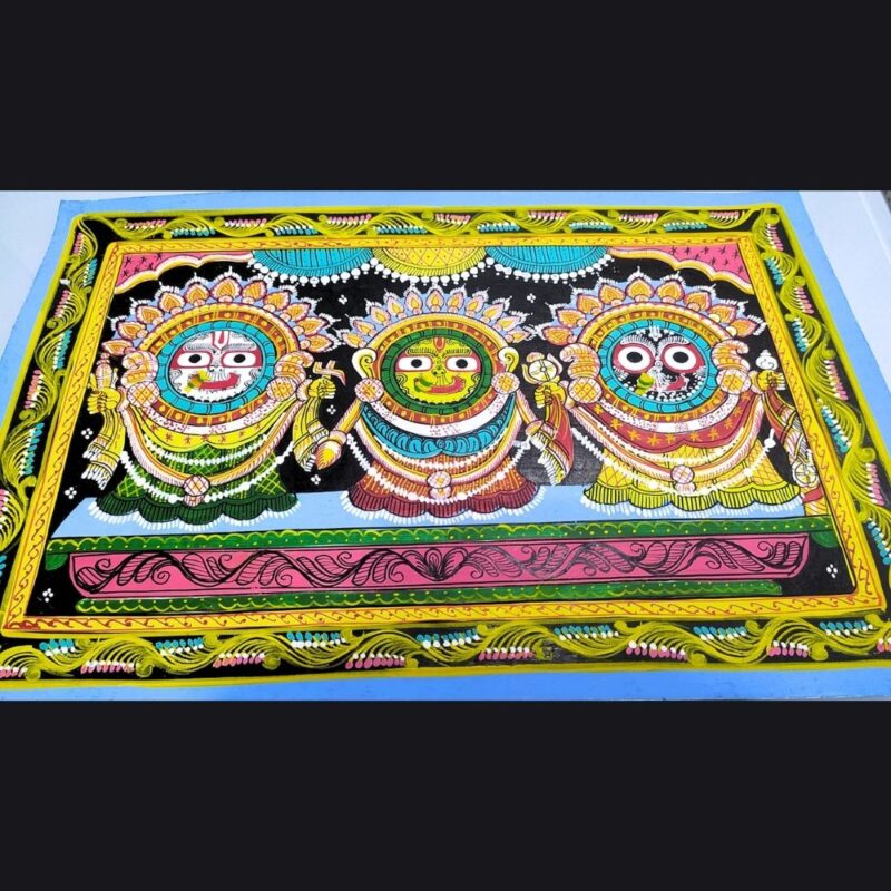 Divine Trio: Jagannath, Balabhadra & Subhadra - Image 3