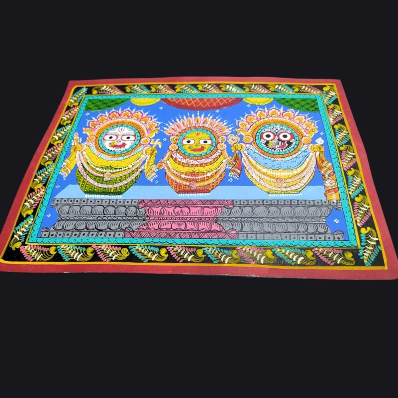 Divine Narratives: The Sacred Art of Jagannath Patachitra - Image 2