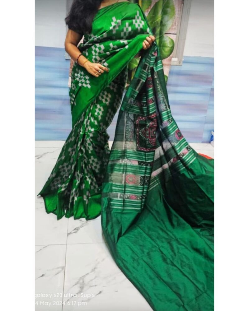 Elegant Charm – Printed Mix Silk Saree for Everyday Grace