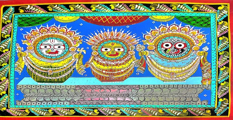 Divine Narratives: The Sacred Art of Jagannath Patachitra - Image 5