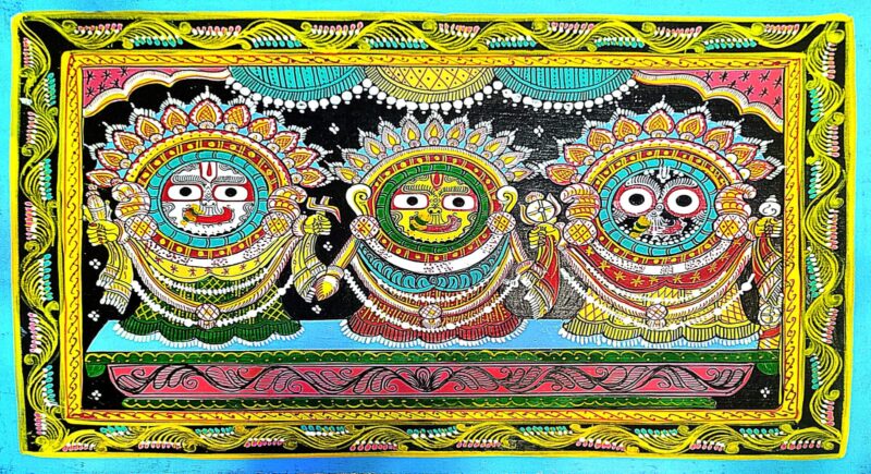 Divine Trio: Jagannath, Balabhadra & Subhadra - Image 2