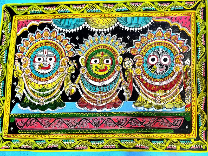 Divine Trio: Jagannath, Balabhadra & Subhadra - Image 5