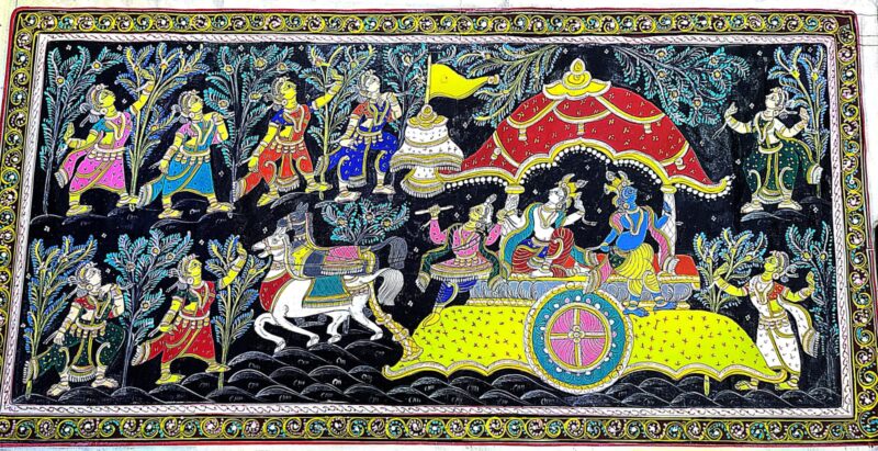 Divine Love: Radha Krishna’s Ras Leela with the Gopis - Image 3