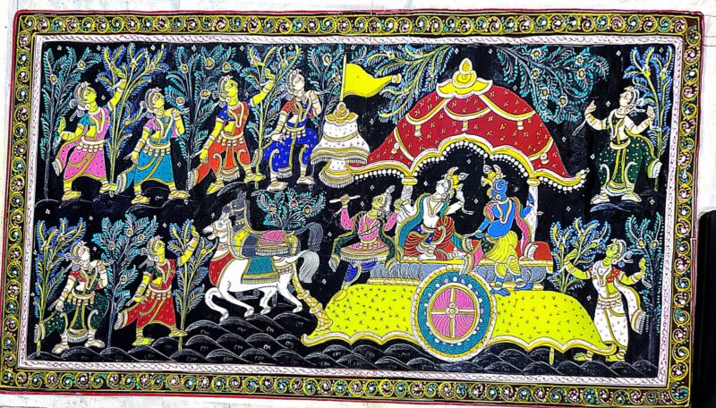 Divine Love: Radha Krishna’s Ras Leela with the Gopis - Image 5