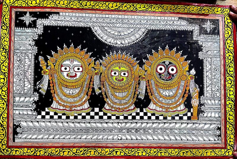Divine Trio: Jagannath, Balabhadra & Subhadra - Image 2