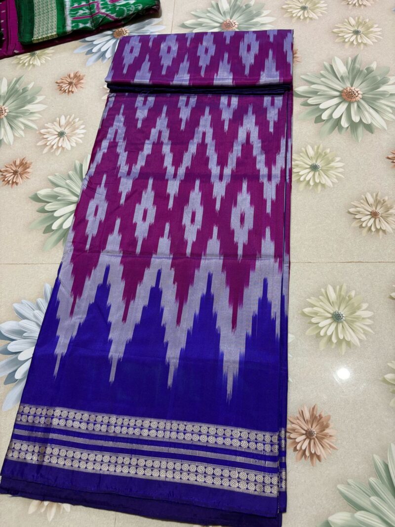 Purely Traditional Pasapali Print Saree - Image 2