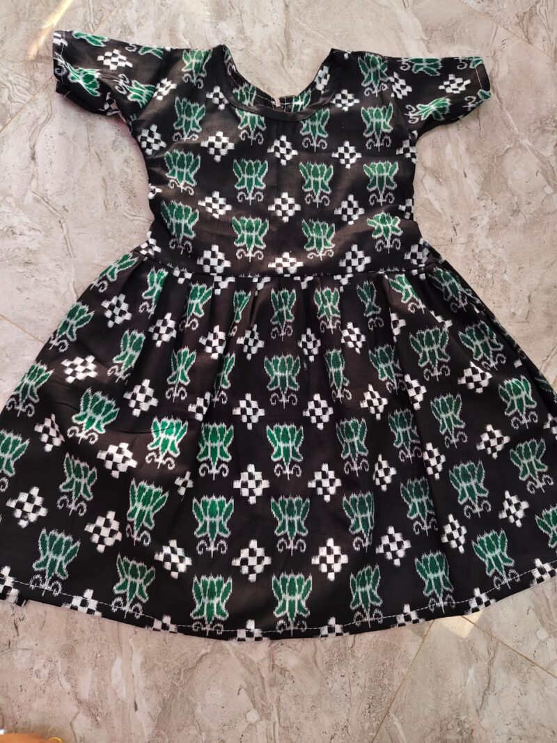 Soft Grace –Baby girl printed Cotton Frock