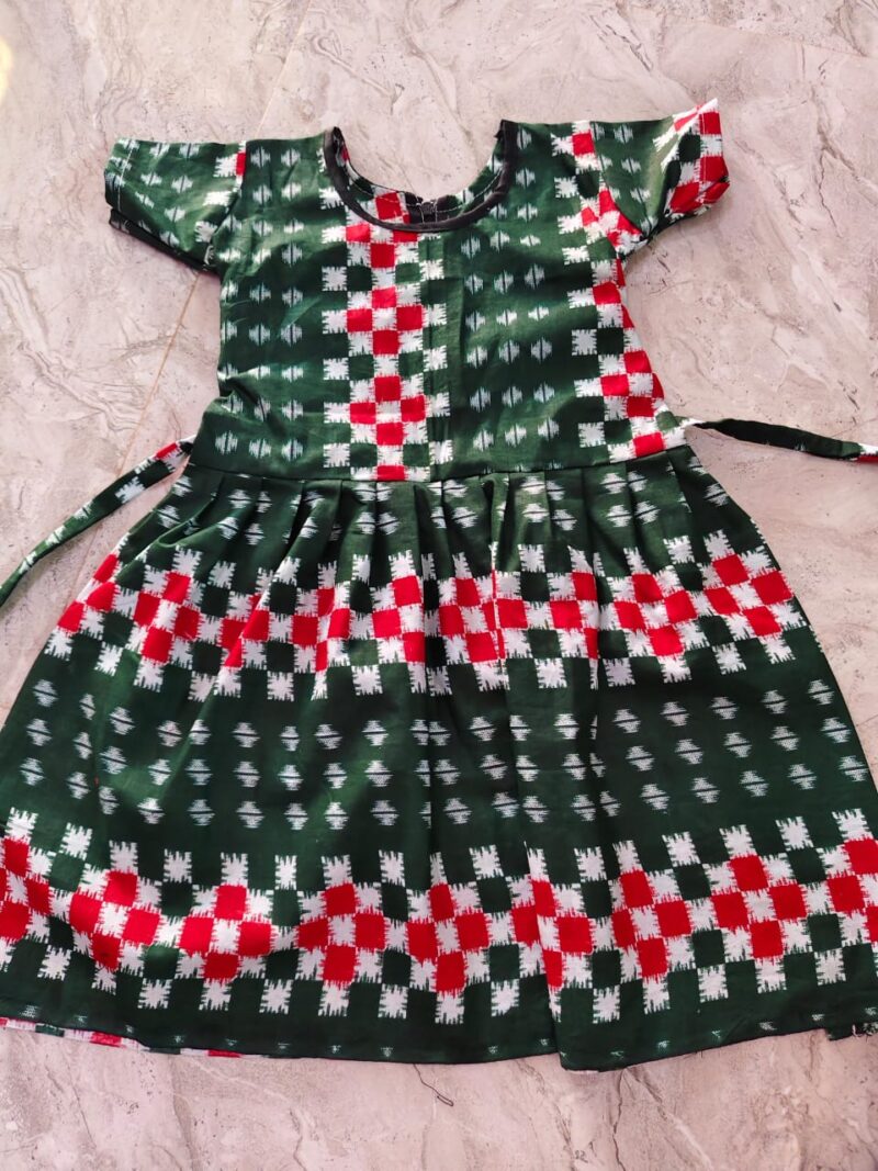 Soft Grace –Baby girl printed Cotton Frock