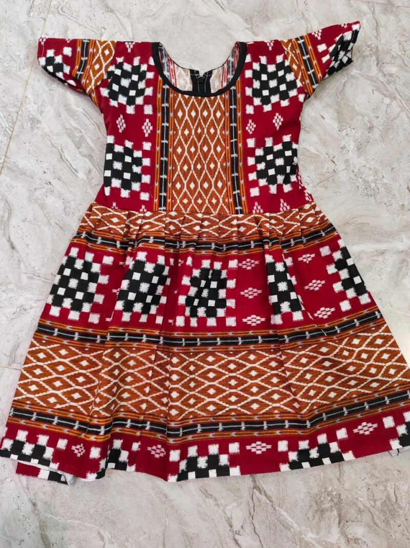Soft Grace –Baby girl printed Cotton Frock