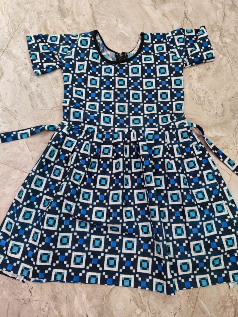 Soft Grace –Baby girl printed Cotton Frock