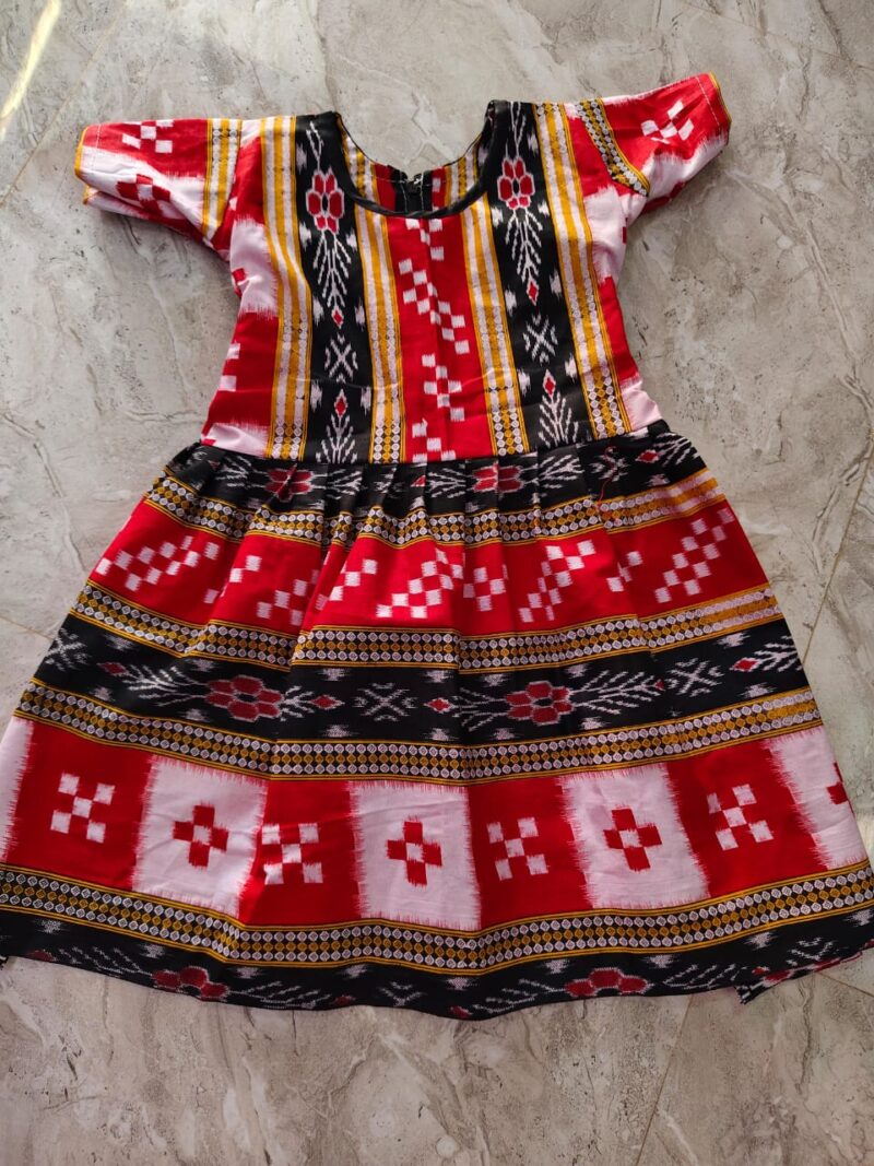 Soft Grace –Baby girl printed Cotton Frock