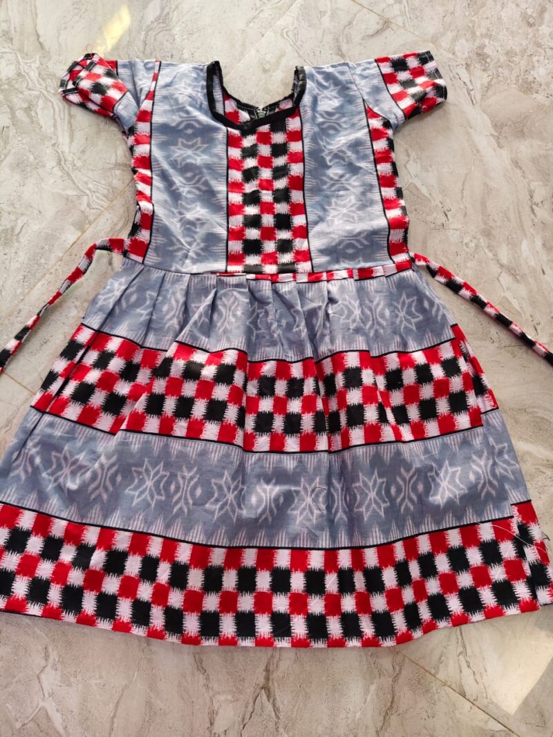 Soft Grace –Baby girl printed Cotton Frock