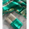 Elegant Heritage – Pure handloom tussar silk traditional Decent Suit Piece for Women