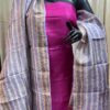 Elegant Heritage – Pure handloom tussar silk traditional Decent Suit Piece for Women