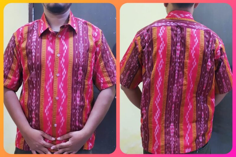 Sambalpuri Chic: Premium Handloom Shirts – Wear Art, Embrace Tradition!