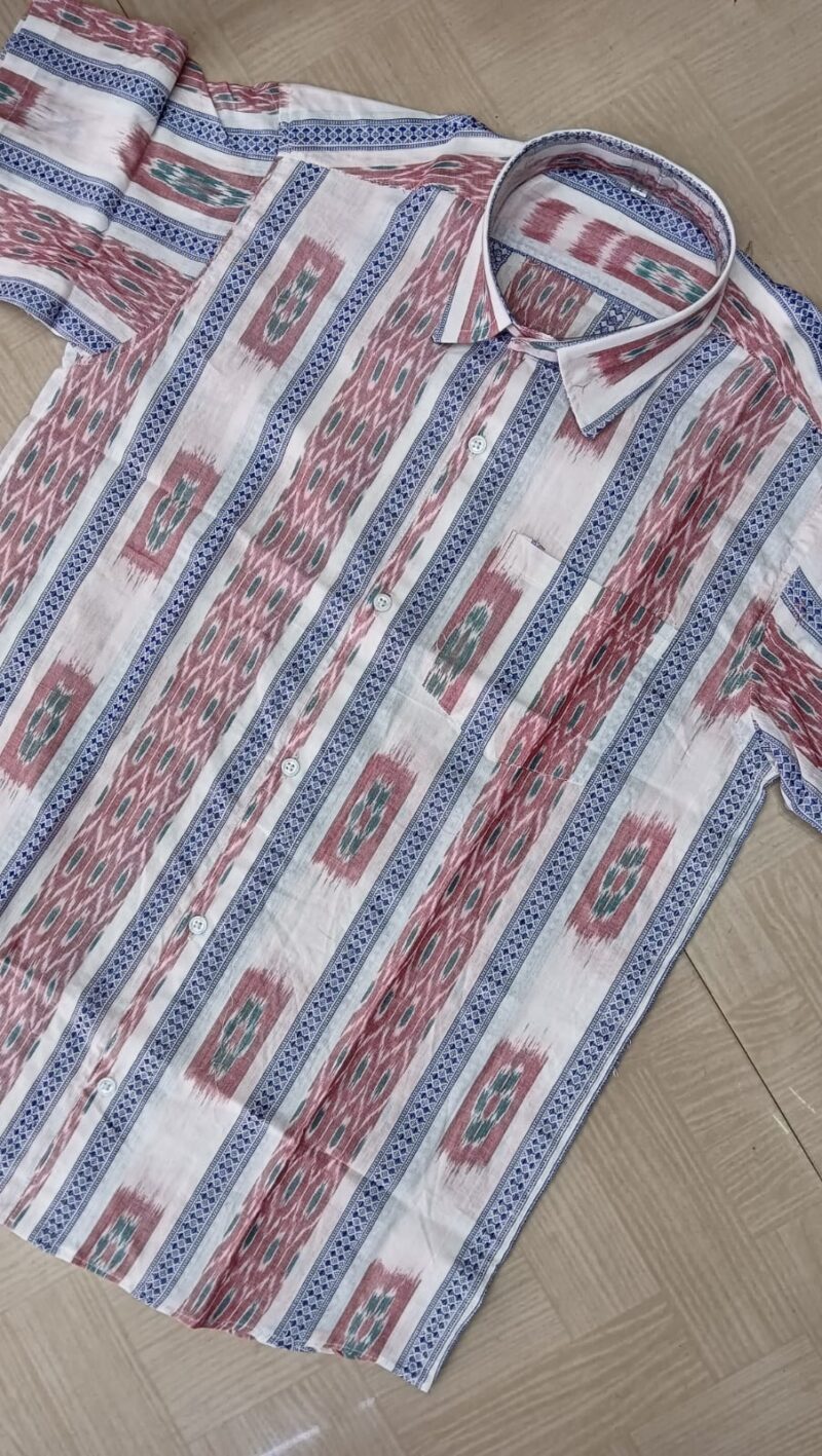 Sambalpuri Chic: Premium Handloom Shirts – Wear Heritage, Own Elegance!