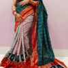 Pure Handwoven Sambalpuri Cotton Saree – Timeless Elegance from Odisha’s Looms