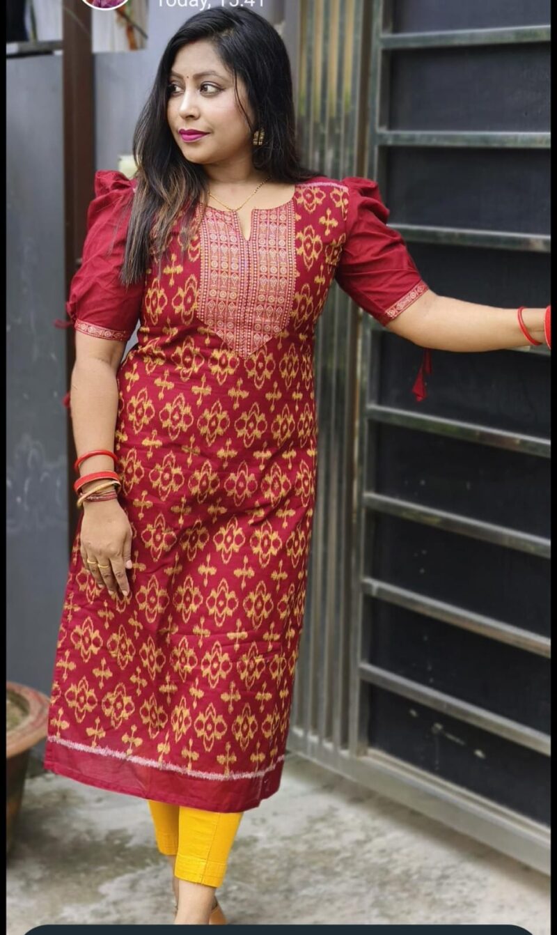 Elegant Sambalpuri Suits for Women – Handwoven Traditional Beauty
