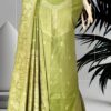 Handwoven Semi-Raw Silk Tribal Art