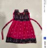 Grace in Tradition – Sambalpuri Print Frock for Girls