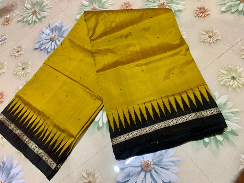 Sambalpuri 1000 Phulia Mix Pata Saree – A Blooming Tribute to Odisha’s Handloom Legacy