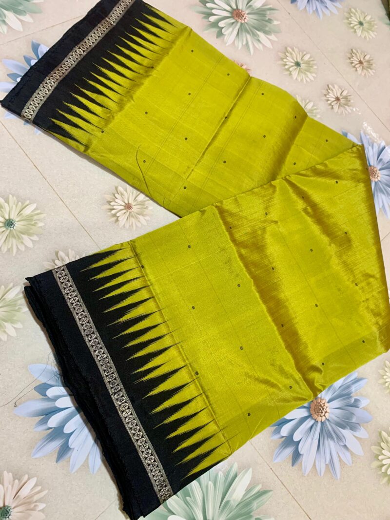 Sambalpuri 1000 Phulia Mix Pata Cotton Saree – Blooming Elegance